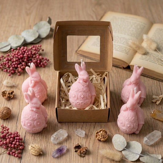The Rabbit Collection: Whimsical Easter Artisan Candle