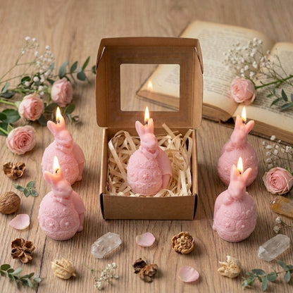 The Rabbit Collection: Whimsical Easter Artisan Candle