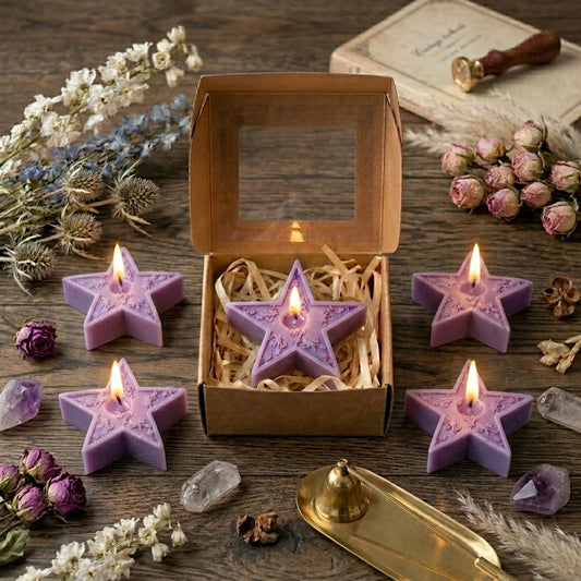 Celestial Star Artisan Candle Set