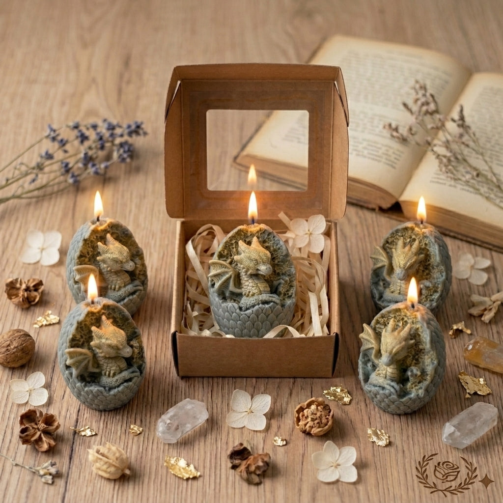 Enchanted Dragon Egg Hand-Poured Artisan Soy Candle