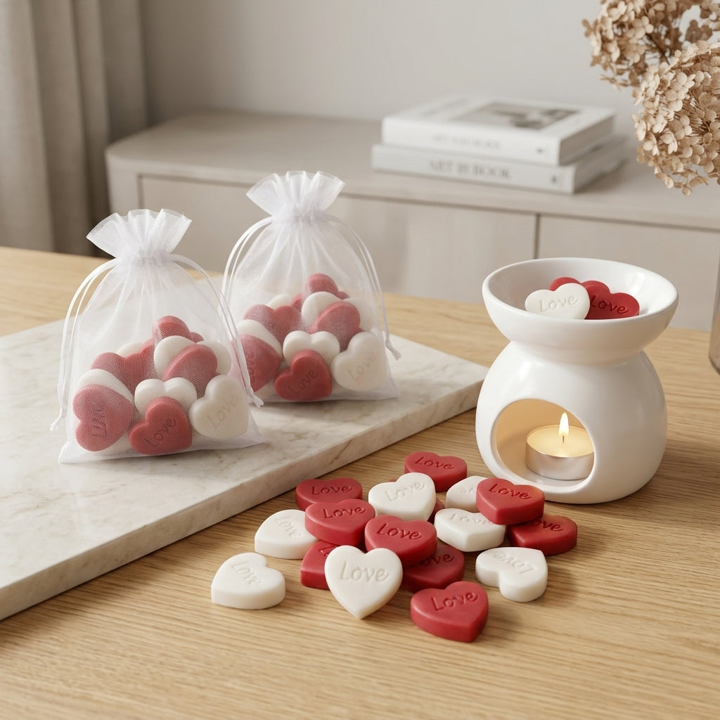 "Love" Heart Wax Melt Gift Bag