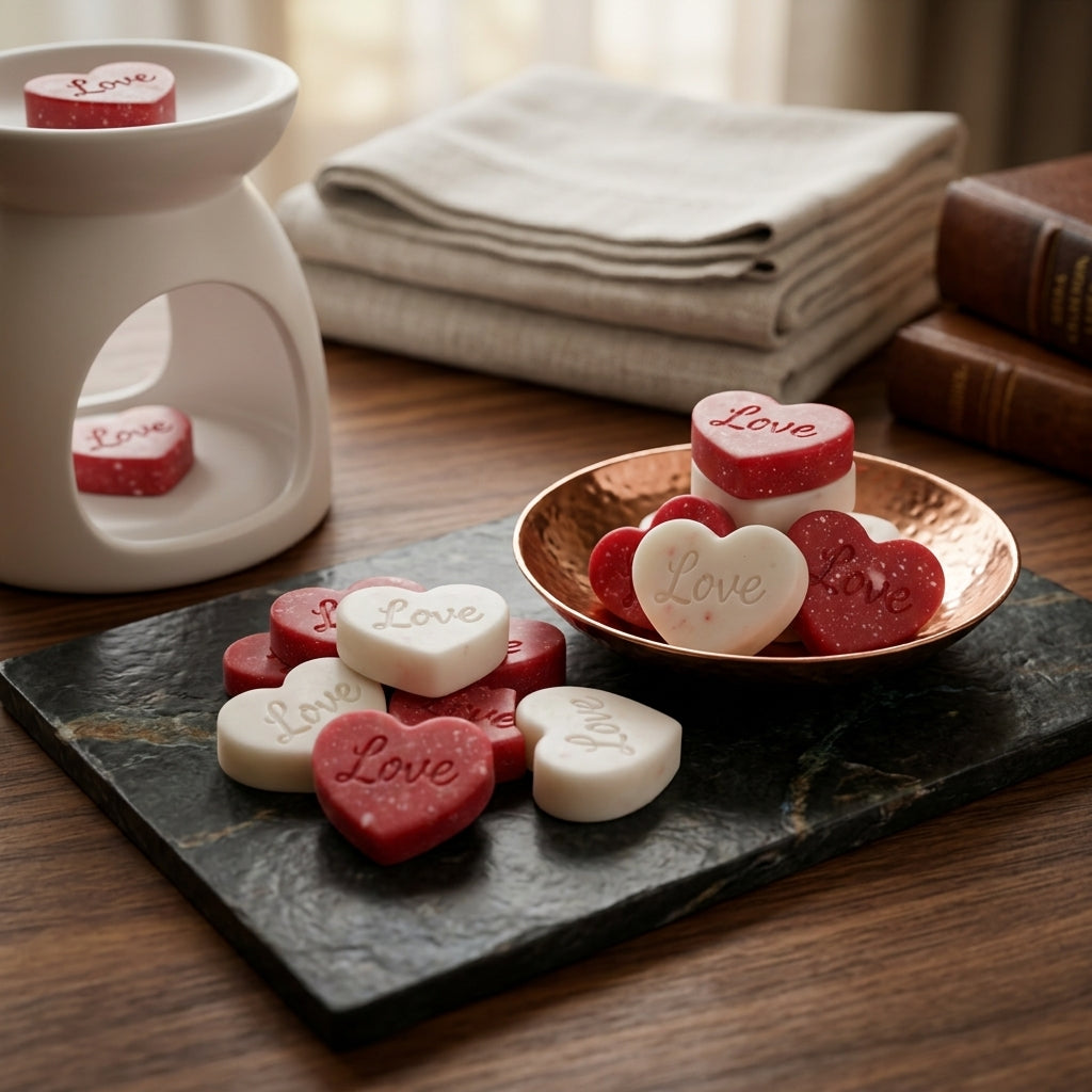 "Love" Heart Wax Melt Gift Bag